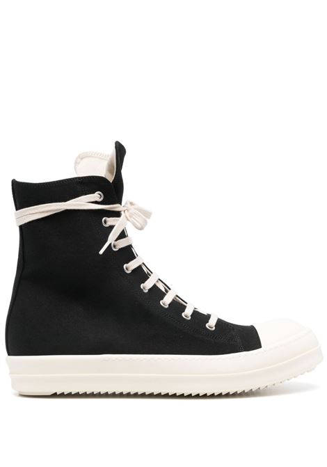 Black high-top sneakers Rick Owens Drkshdw - men RICK OWENS DRKSHDW | DU01E3800CVS911